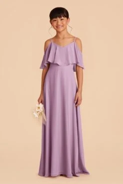 Janie Convertible Junior Dress - Lavender 10 Janie Convertible Junior Dress - Lavender -Elegance Bridal Store lavender janie convertible junior bridesmaid dress 04