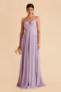Kaia Dress - Lavender -Elegance Bridal Store lavender kaia bridesmaid dress 06