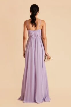 Kaia Dress - Lavender -Elegance Bridal Store lavender kaia bridesmaid dress 07