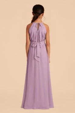 Sienna Junior Dress - Lavender -Elegance Bridal Store lavender sienna junior bridesmaid dress 04