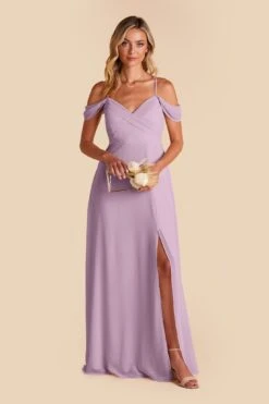 Spence Convertible Dress - Lavender 22 Spence Convertible Dress - Lavender -Elegance Bridal Store lavender spence convertible slit bridesmaid dress 03