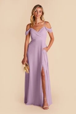 Spence Convertible Dress - Lavender 23 Spence Convertible Dress - Lavender -Elegance Bridal Store lavender spence convertible slit bridesmaid dress 04