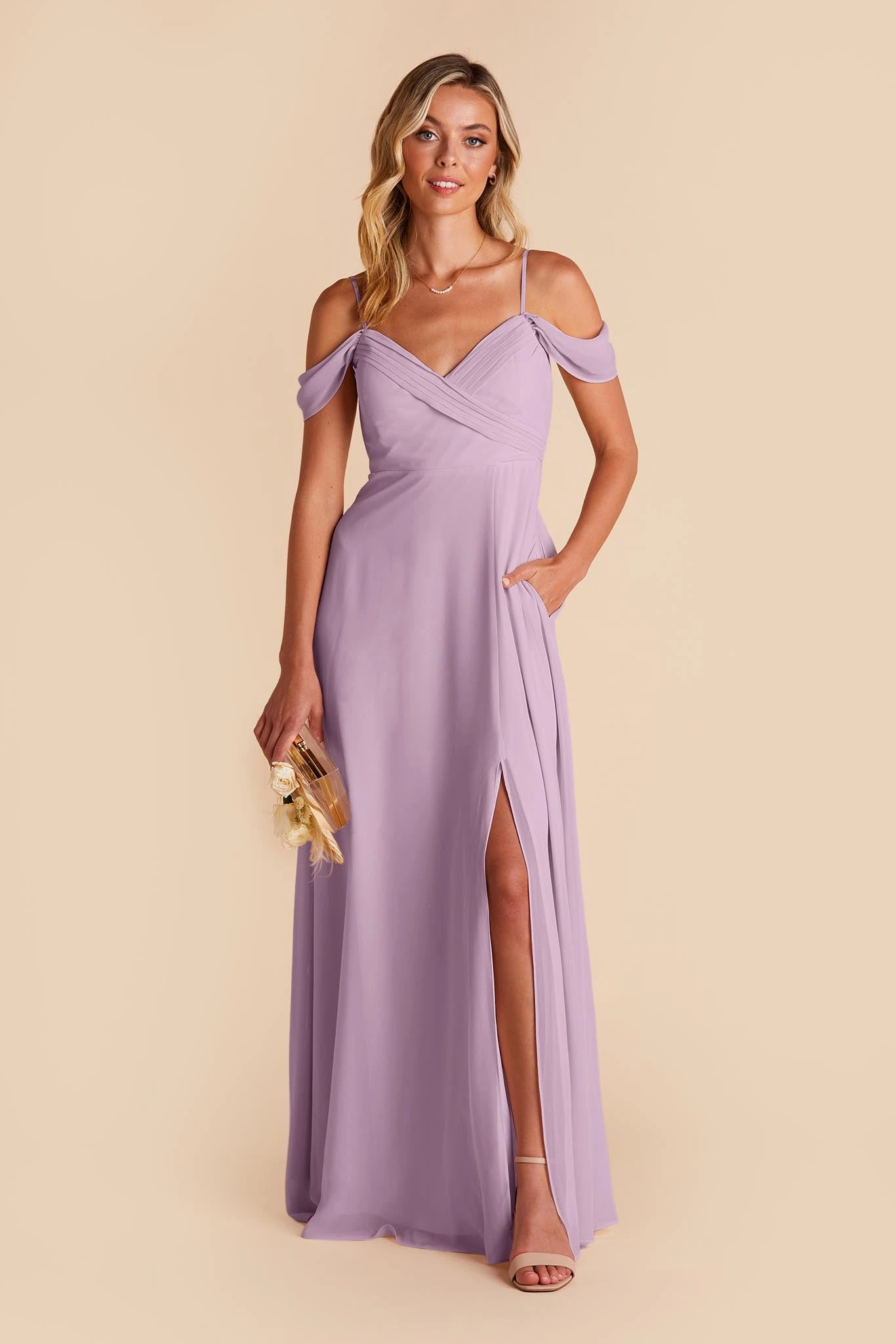 Spence Convertible Dress - Lavender 7 Spence Convertible Dress - Lavender - Image 5