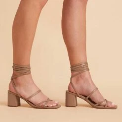 Rocky Chunky Heel - Mocha -Elegance Bridal Store mocha rocky heel bridesmaid shoes 04 a40c7e37 a340 41e1 a2e0 637e0ed9d72b