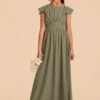 Celine Junior Dress - Moss Green 1 Celine Junior Dress - Moss Green -Elegance Bridal Store moss green celine junior bridesmaid dress 03