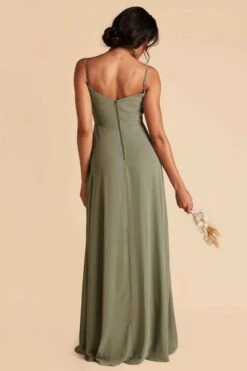 Devin Convertible Dress - Moss Green -Elegance Bridal Store moss green devin convertible bridesmaid dress 04