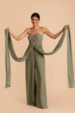 Gigi Convertible Jumpsuit - Moss Green 14 Gigi Convertible Jumpsuit - Moss Green -Elegance Bridal Store moss green gigi convertible bridesmaid jumpsuit 02 0eb022ff 5c0a 4752 8793 8d306836efb9