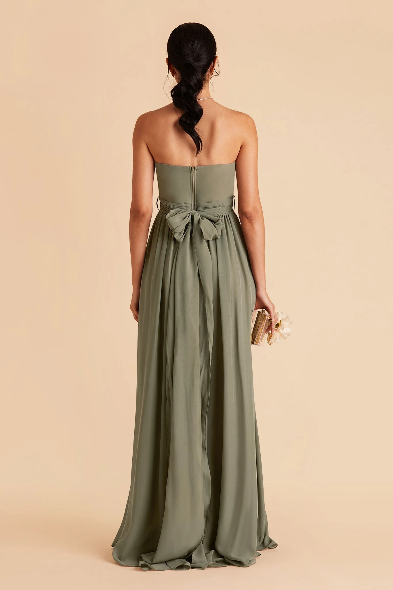 Grace Convertible Dress - Moss Green 10 Grace Convertible Dress - Moss Green - Image 8