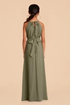 Sienna Junior Dress - Moss Green 11 Sienna Junior Dress - Moss Green -Elegance Bridal Store moss green sienna junior bridesmaid dress 04