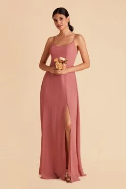 Amy Chiffon Dress - Mulberry -Elegance Bridal Store mulberry amy bridesmaid dress 01