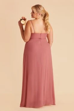 Amy Chiffon Dress - Mulberry -Elegance Bridal Store mulberry amy plus size bridesmaid dress 04 765158e8 a81e 4dd4 a240 94a97441af9c