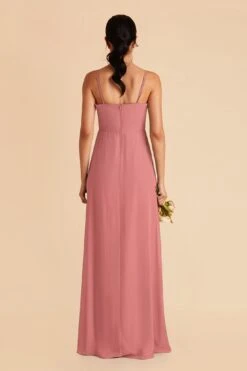Chris Convertible Chiffon Dress - Mulberry -Elegance Bridal Store mulberry chris convertible bridesmaid dress 03