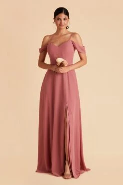 Devin Convertible Dress - Mulberry -Elegance Bridal Store mulberry devin convertible slit bridesmaid dress 01