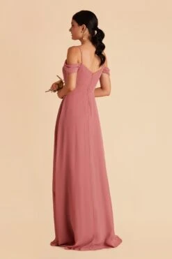 Devin Convertible Dress - Mulberry -Elegance Bridal Store mulberry devin convertible slit bridesmaid dress 04
