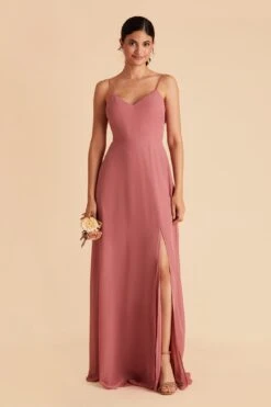 Devin Convertible Dress - Mulberry -Elegance Bridal Store mulberry devin convertible slit bridesmaid dress 05