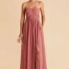 Grace Convertible Dress - Mulberry -Elegance Bridal Store mulberry grace convertible slit bridesmaid dress 04