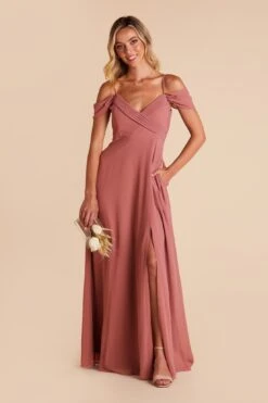 Spence Convertible Dress - Mulberry 24 Spence Convertible Dress - Mulberry -Elegance Bridal Store mulberry spence convertible slit bridesmaid dress 04
