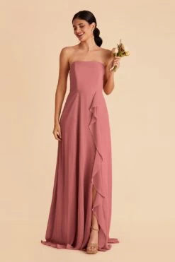 Winnie Convertible Chiffon Dress - Mulberry