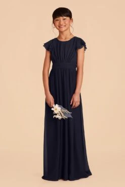Celine Junior Dress - Navy