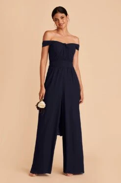 Gigi Convertible Jumpsuit - Navy