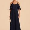 Janie Convertible Junior Dress - Navy 1 Janie Convertible Junior Dress - Navy -Elegance Bridal Store navy janie convertible junior bridesmaid dress 05