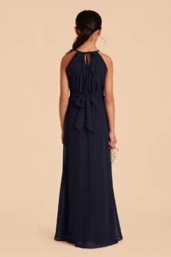 Sienna Junior Dress - Navy -Elegance Bridal Store navy sienna junior bridesmaid dress 04