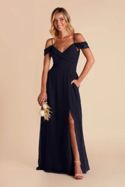 Spence Convertible Dress - Navy -Elegance Bridal Store navy spence convertible slit bridesmaid dress 04 bd5c77e2 17d6 4897 9807 f1b228d1b081