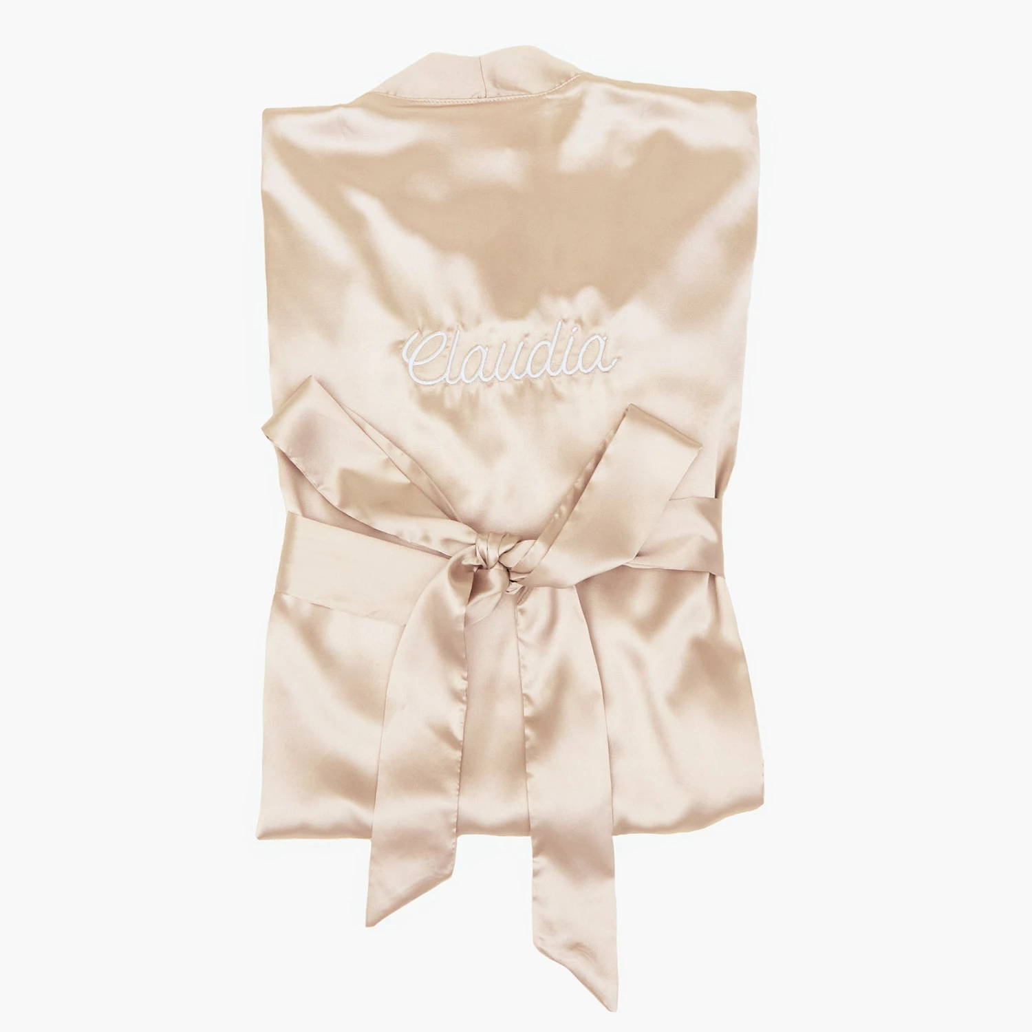 Claudine Lace Robe - Neutral Champagne 7 Claudine Lace Robe - Neutral Champagne - Image 5