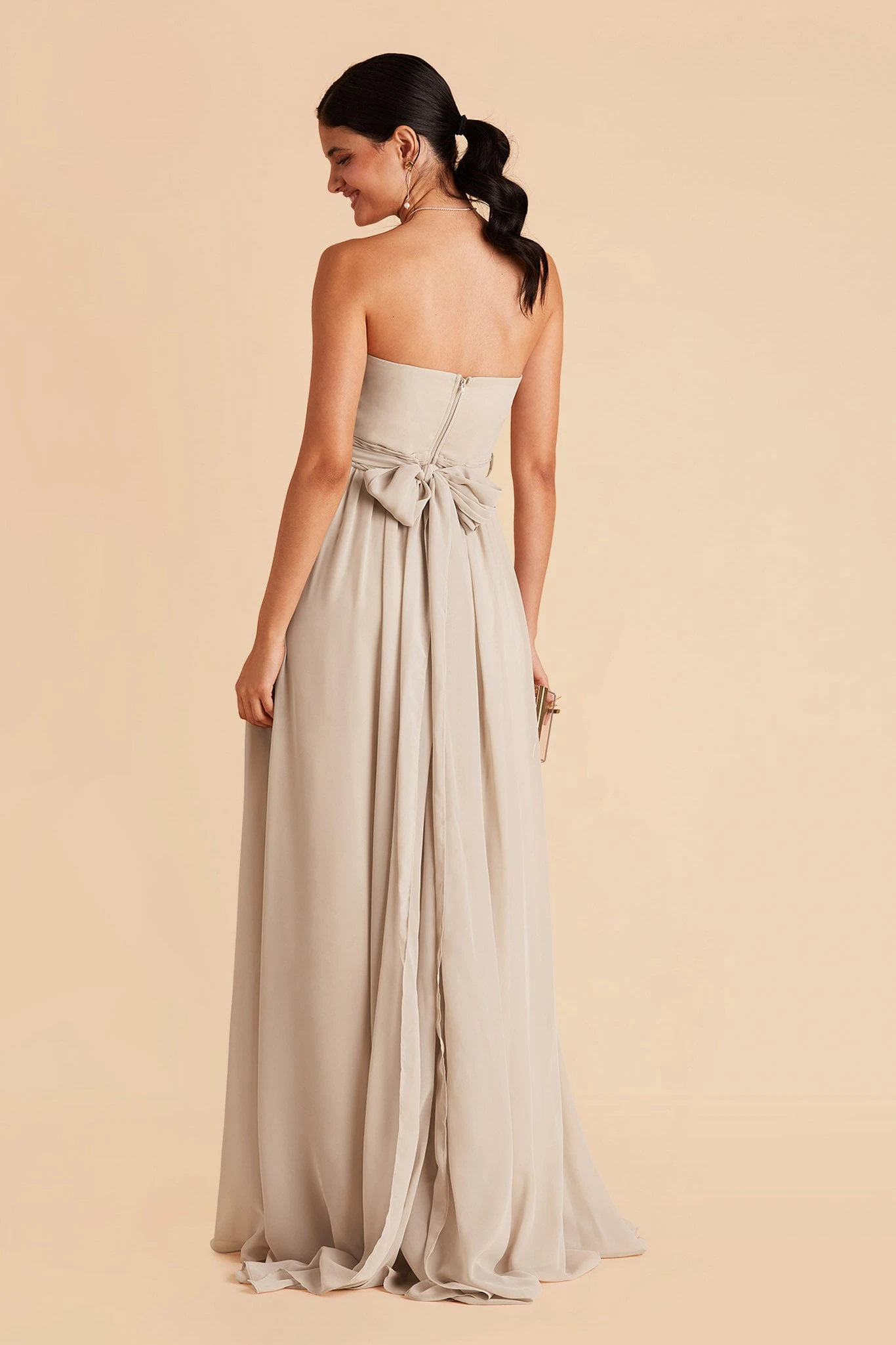 Grace Convertible Dress - Neutral Champagne 9 Grace Convertible Dress - Neutral Champagne - Image 7