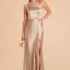Kensie Shiny Satin Dress - Neutral Champagne 1 Kensie Shiny Satin Dress - Neutral Champagne -Elegance Bridal Store neutral champagne kensie satin bridesmaid dress 01 a5e385c7 41d7 4410 9819 5b1749cfddb7