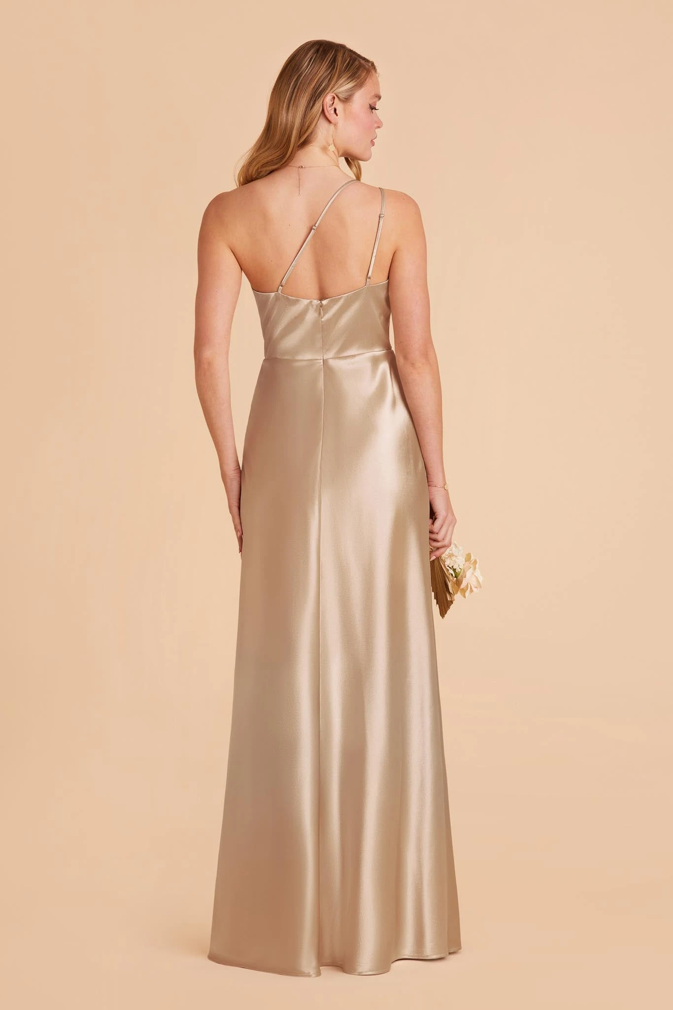 Kensie Shiny Satin Dress - Neutral Champagne 8 Kensie Shiny Satin Dress - Neutral Champagne - Image 6