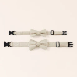 Sadie Dog Bow Tie Collar - Neutral Champagne 8 Sadie Dog Bow Tie Collar - Neutral Champagne -Elegance Bridal Store neutral champagne sadie dog bow tie collar 01 b44c3f3c d8d5 42b4 a70a f5501870e57b