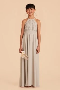 Sienna Junior Dress - Neutral Champagne 9 Sienna Junior Dress - Neutral Champagne -Elegance Bridal Store neutral champagne sienna junior bridesmaid dress 01