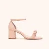 Elle Chunky Heel - Nude Blush