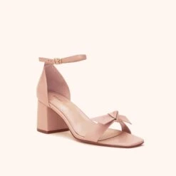 Elle Chunky Heel - Nude Blush 10 Elle Chunky Heel - Nude Blush -Elegance Bridal Store nude blush elle chunky heel bridesmaid shoes 02