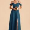 Devin Convertible Dress - Ocean Blue -Elegance Bridal Store ocean blue devin convertible bridesmaid dress 01