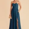 Grace Convertible Dress - Ocean Blue -Elegance Bridal Store ocean blue grace convertible slit bridesmaid dress 02