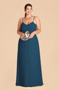 Gwennie Dress - Ocean Blue 27 Gwennie Dress - Ocean Blue -Elegance Bridal Store ocean blue gwennie plus size bridesmaid dress 01