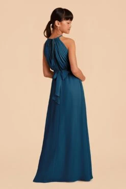 Sienna Junior Dress - Ocean Blue -Elegance Bridal Store ocean blue sienna junior bridesmaid dress 05