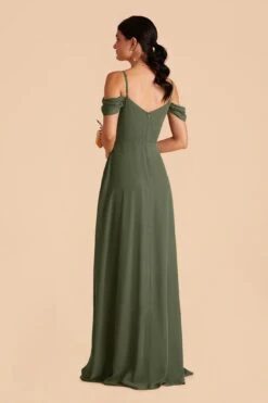 Devin Convertible Dress - Olive -Elegance Bridal Store olive devin convertible bridesmaid dress 04