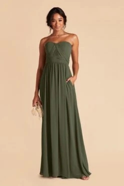 Grace Convertible Dress - Olive