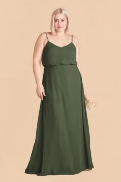 Gwennie Dress - Olive 16 Gwennie Dress - Olive -Elegance Bridal Store olive gwennie plus size bridesmaid dress 02