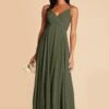 Kaia Dress - Olive 2 Kaia Dress - Olive -Elegance Bridal Store olive kaia bridesmaid dress 02