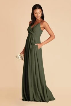 Kaia Dress - Olive 12 Kaia Dress - Olive -Elegance Bridal Store olive kaia bridesmaid dress 03
