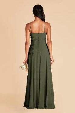 Kaia Dress - Olive 15 Kaia Dress - Olive -Elegance Bridal Store olive kaia bridesmaid dress 05