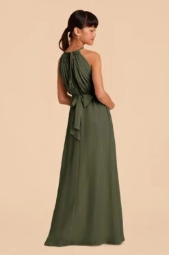 Sienna Junior Dress - Olive 11 Sienna Junior Dress - Olive -Elegance Bridal Store olive sienna junior bridesmaid dress 05
