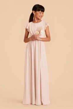 Celine Junior Dress - Pale Blush