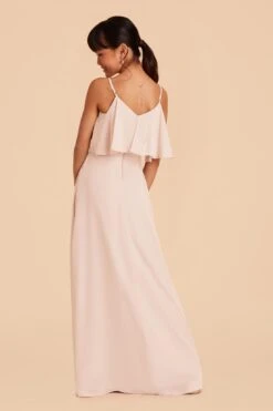 Janie Convertible Junior Dress - Pale Blush 11 Janie Convertible Junior Dress - Pale Blush -Elegance Bridal Store pale blush janie convertible junior bridesmaid dress 03