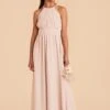 Sienna Junior Dress - Pale Blush