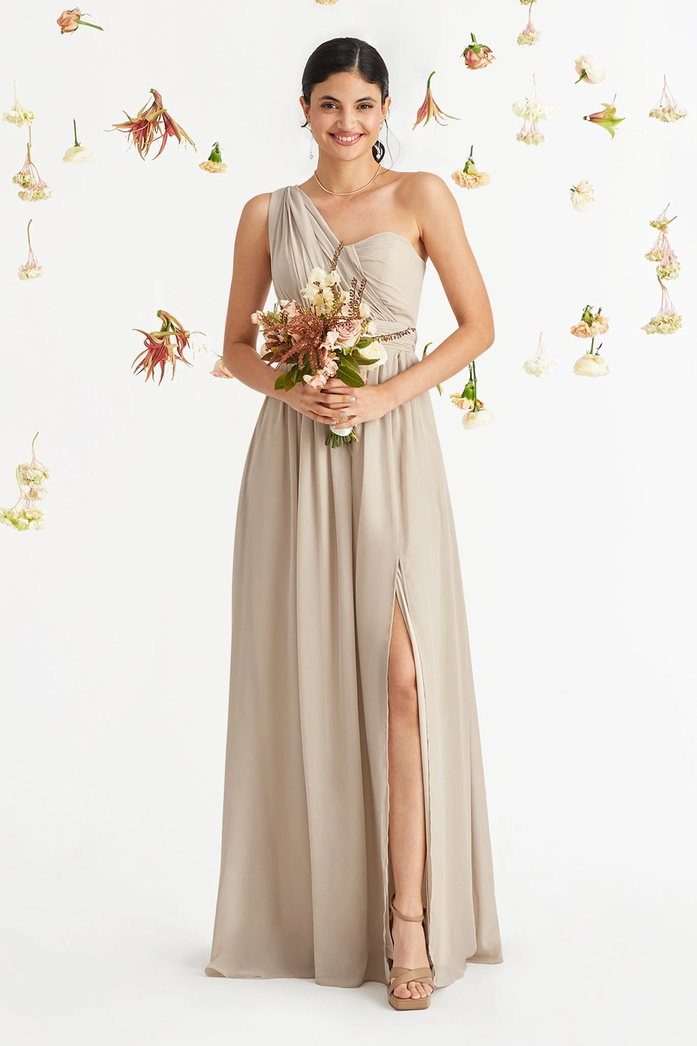 Grace Convertible Dress - Neutral Champagne 4 Grace Convertible Dress - Neutral Champagne - Image 2